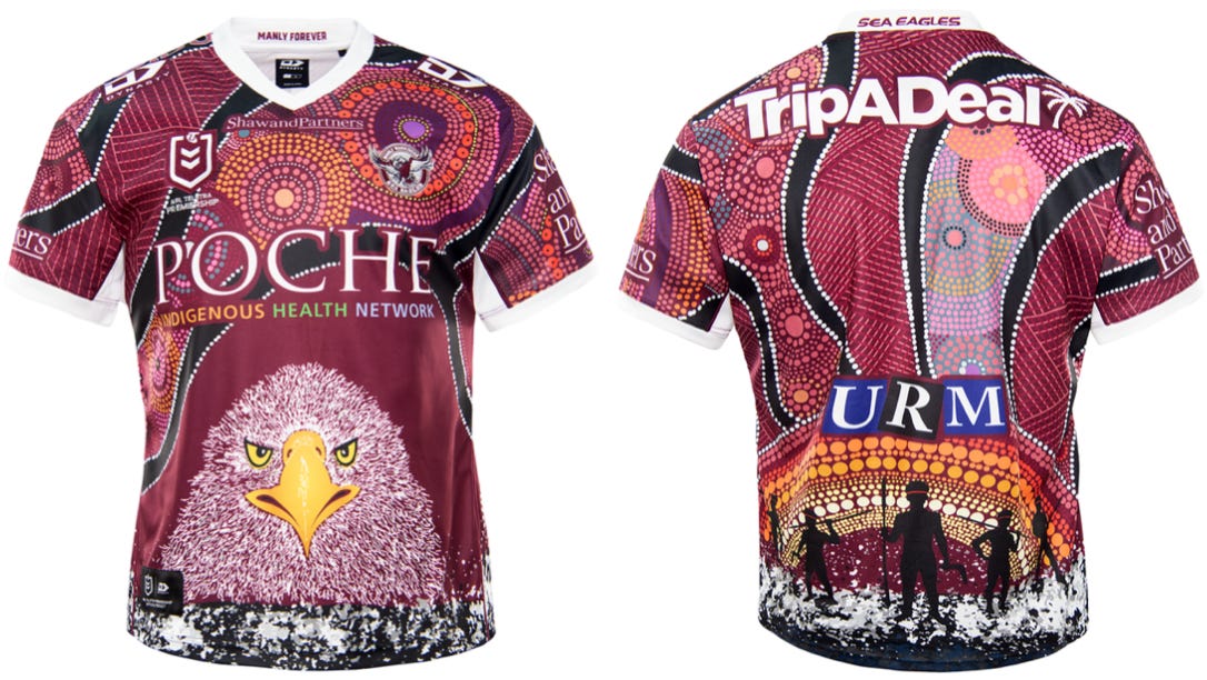 Manly indigenous sales jersey 2020