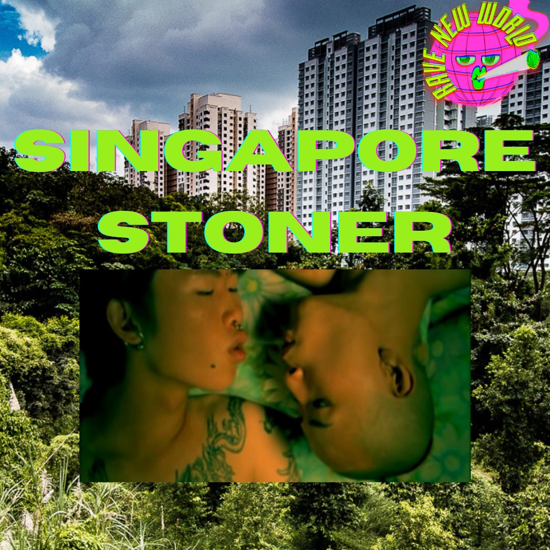 SINGAPORE STONER by Michelle Lhooq Rave New World