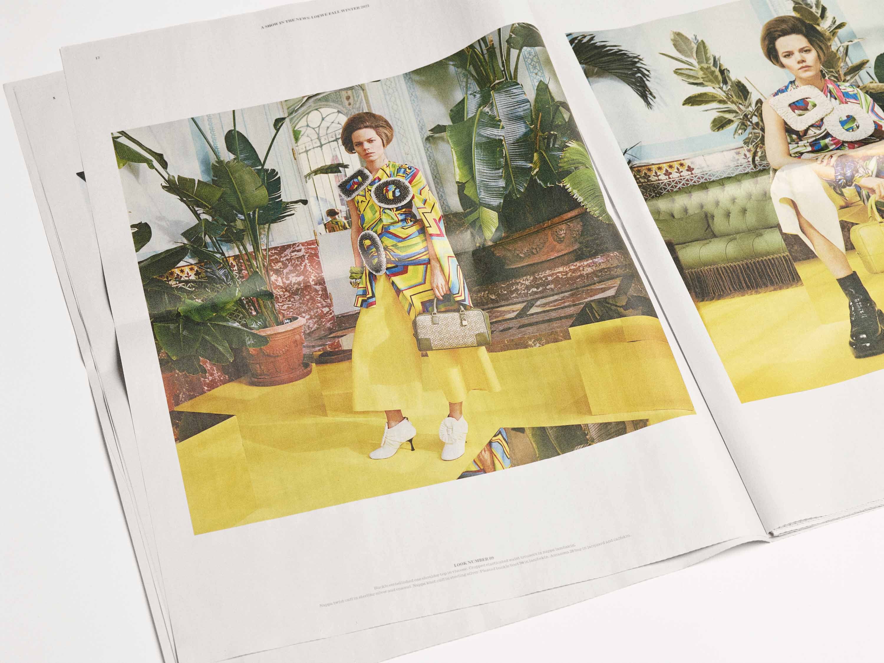 Loewe Turns a Content Commerce Page With A Show in the News