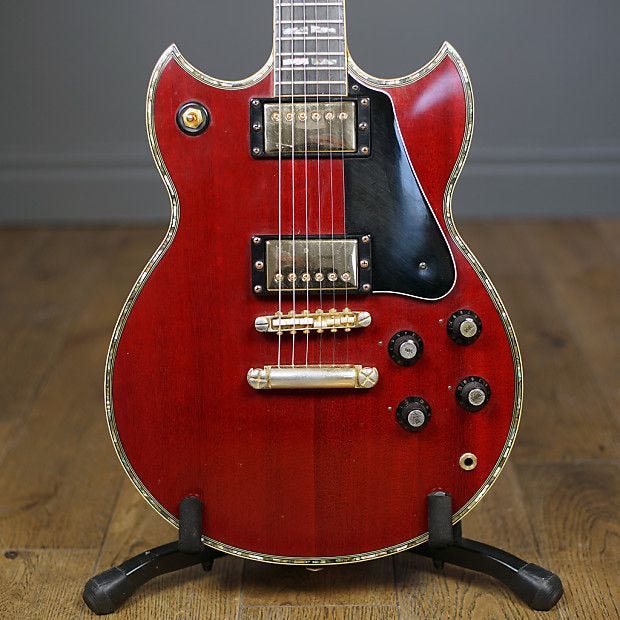 Yamaha santana guitar on sale