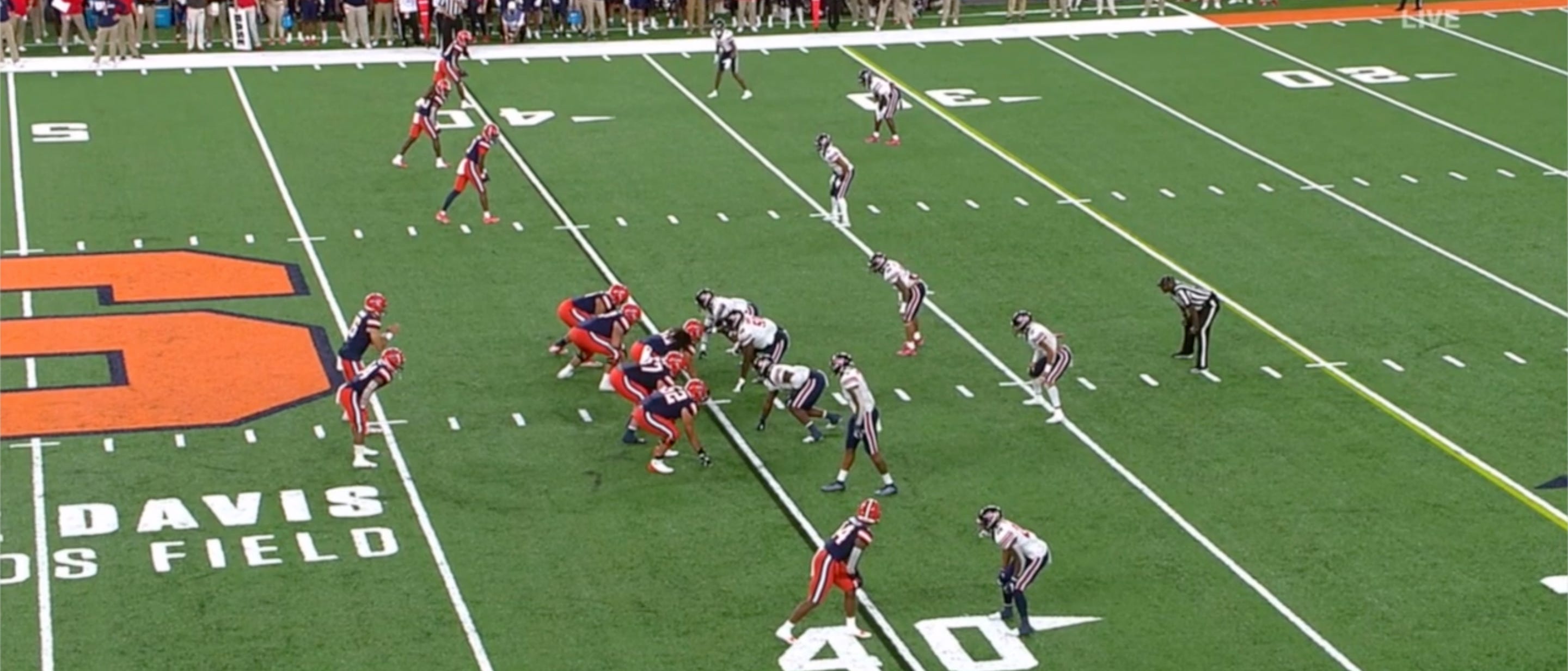 Attacking the Offense Away from the Back