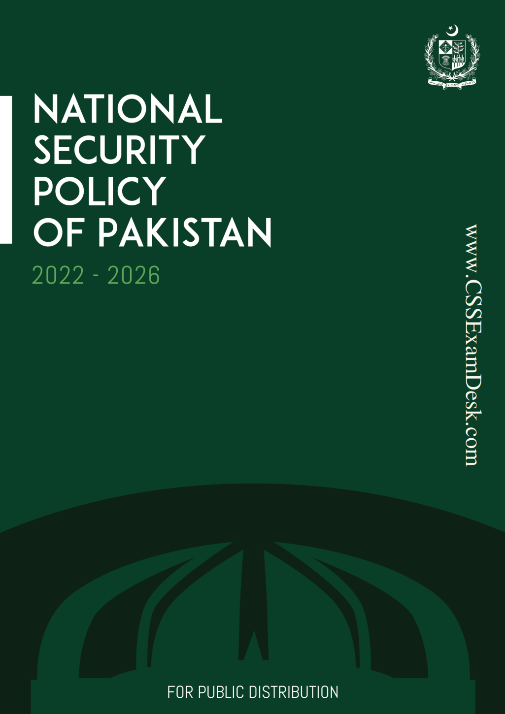 National Security Policy, 202226 CSS Exam Desk