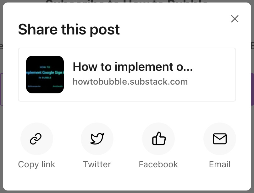 How to create