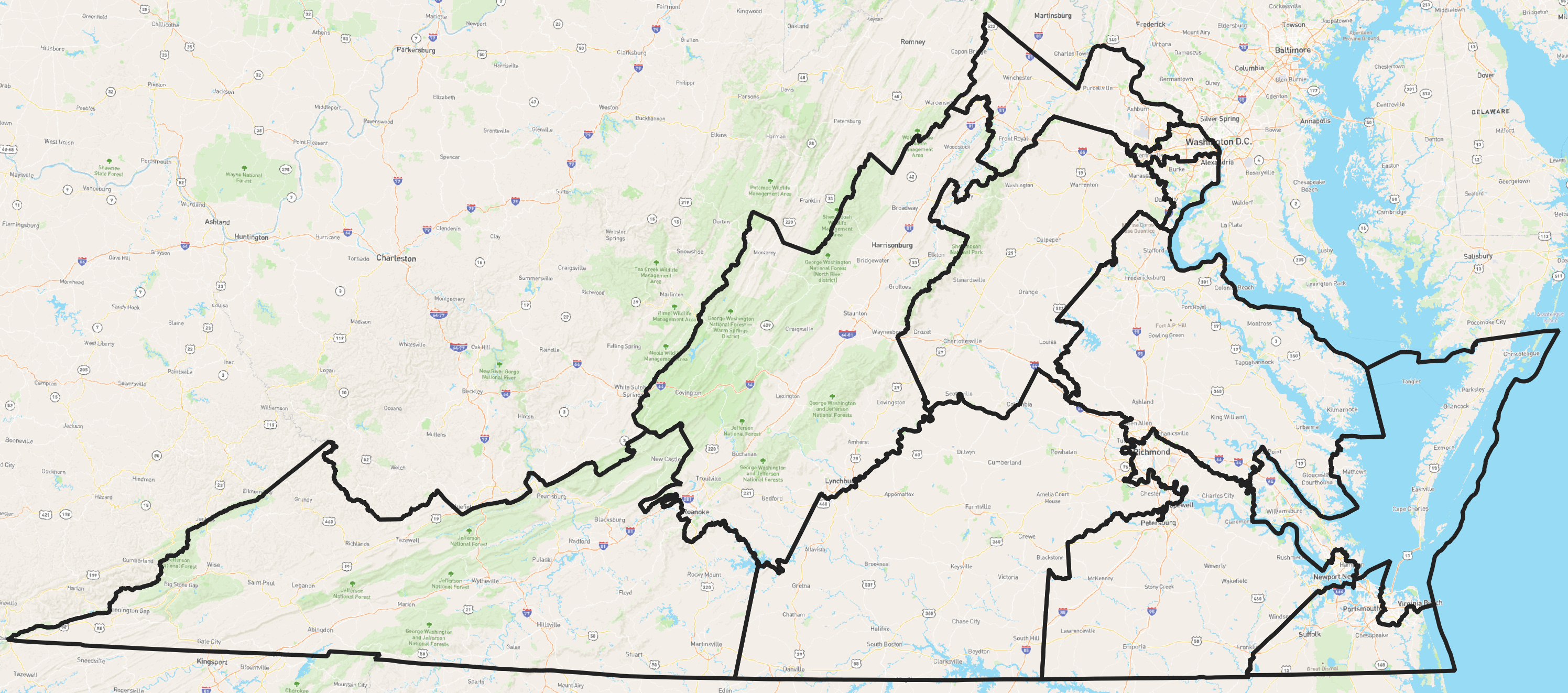 Congressional Redistricting In Virginia 2023 2033 8424