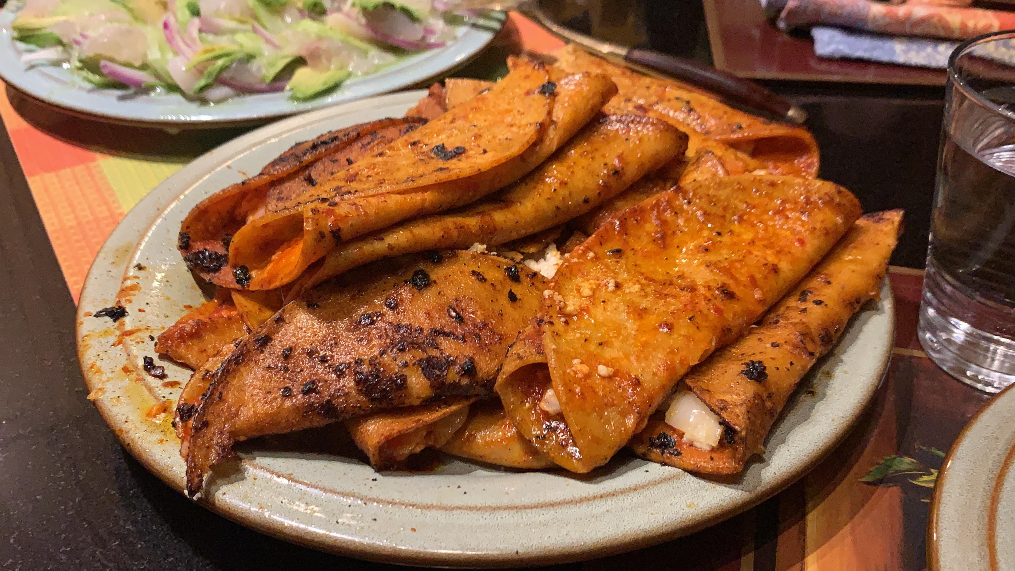 Panfried Enchiladas from Michoacán