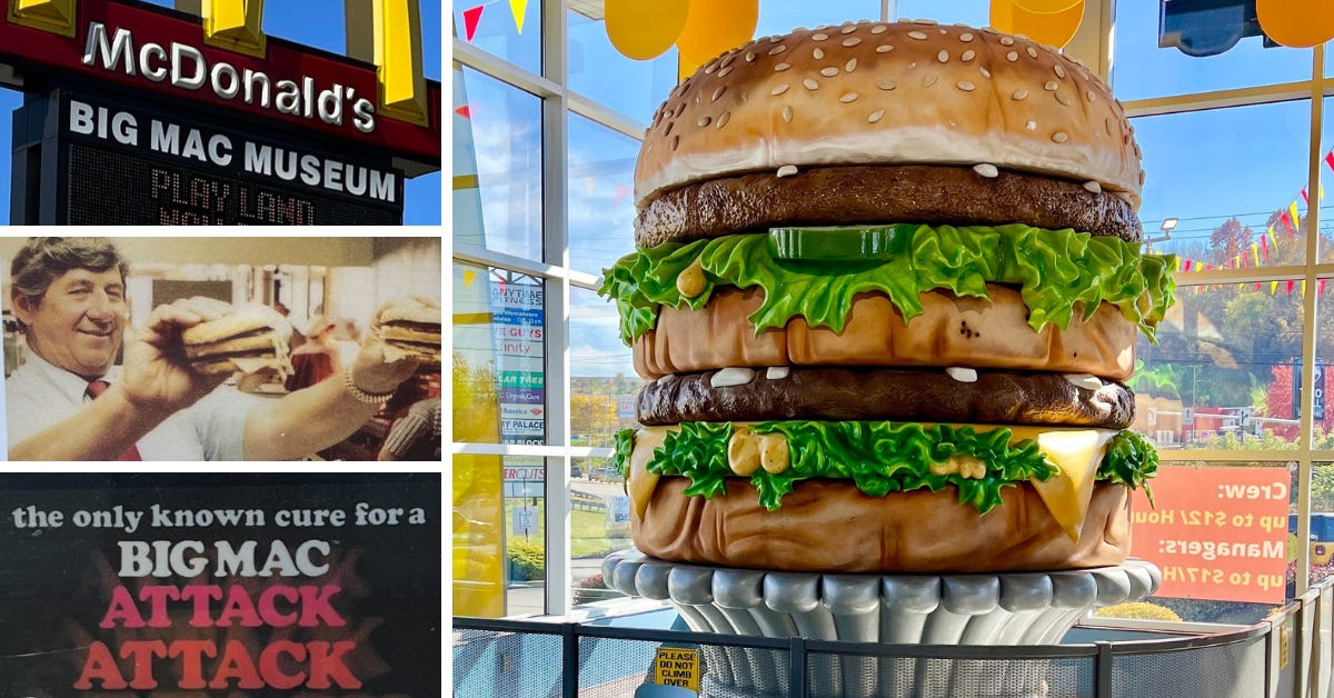 Let's explore the Big Mac Museum, a tribute to the creator of the