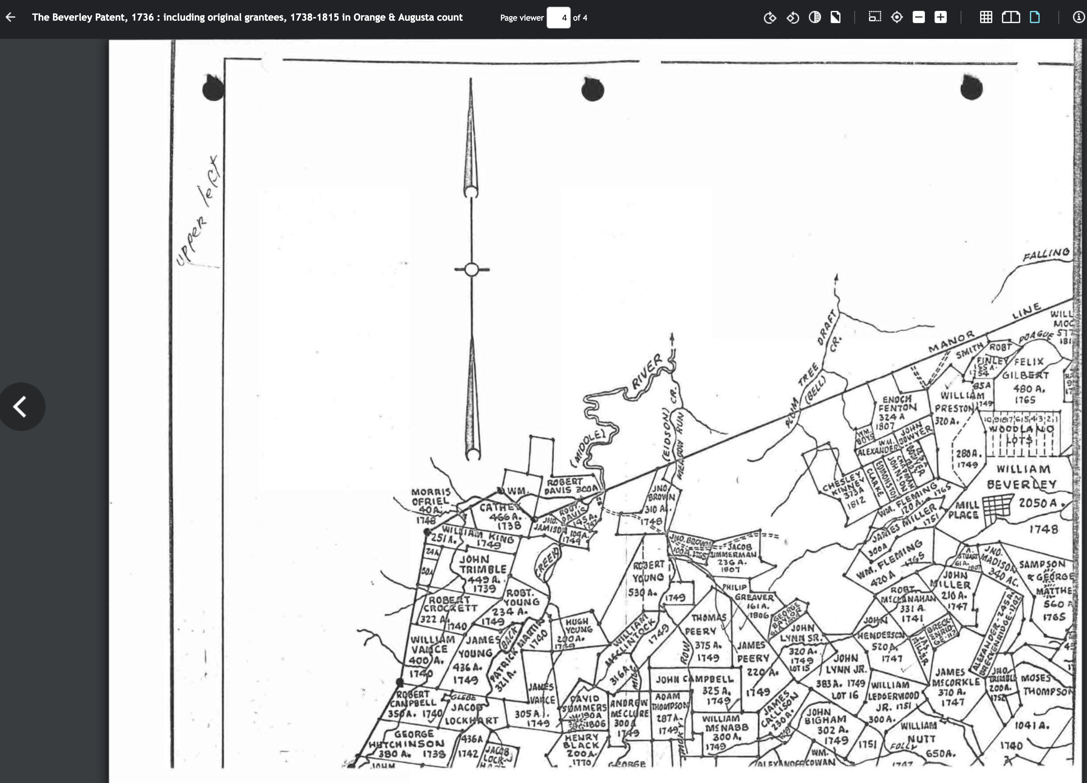 The Beverley Patent, 1736 by K Barrera