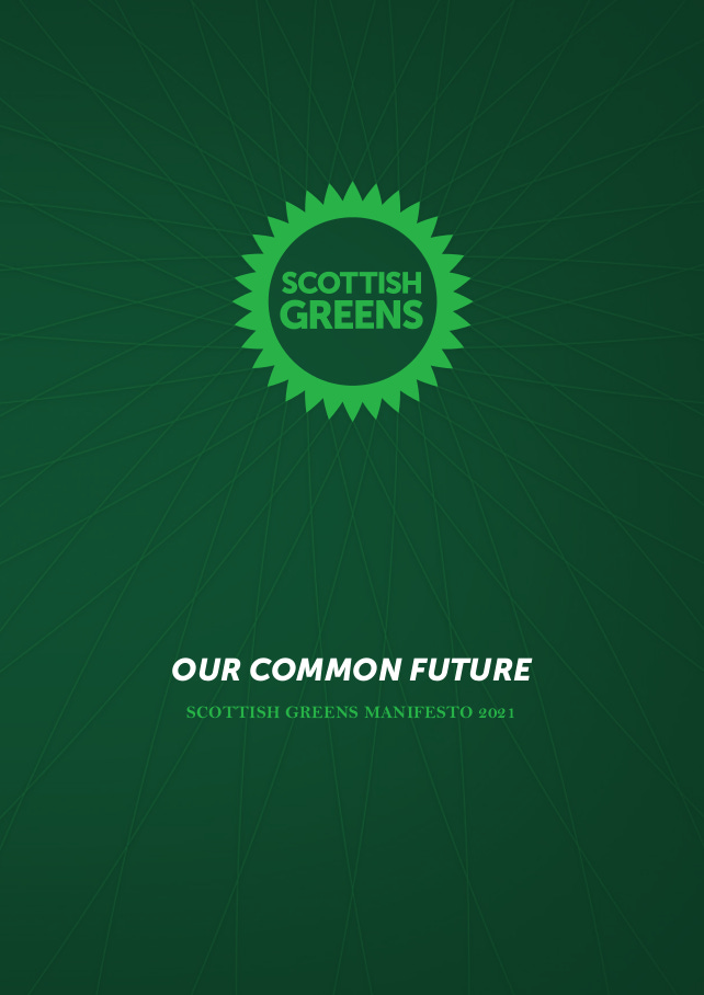 Review of the Scottish Green Party Manifesto