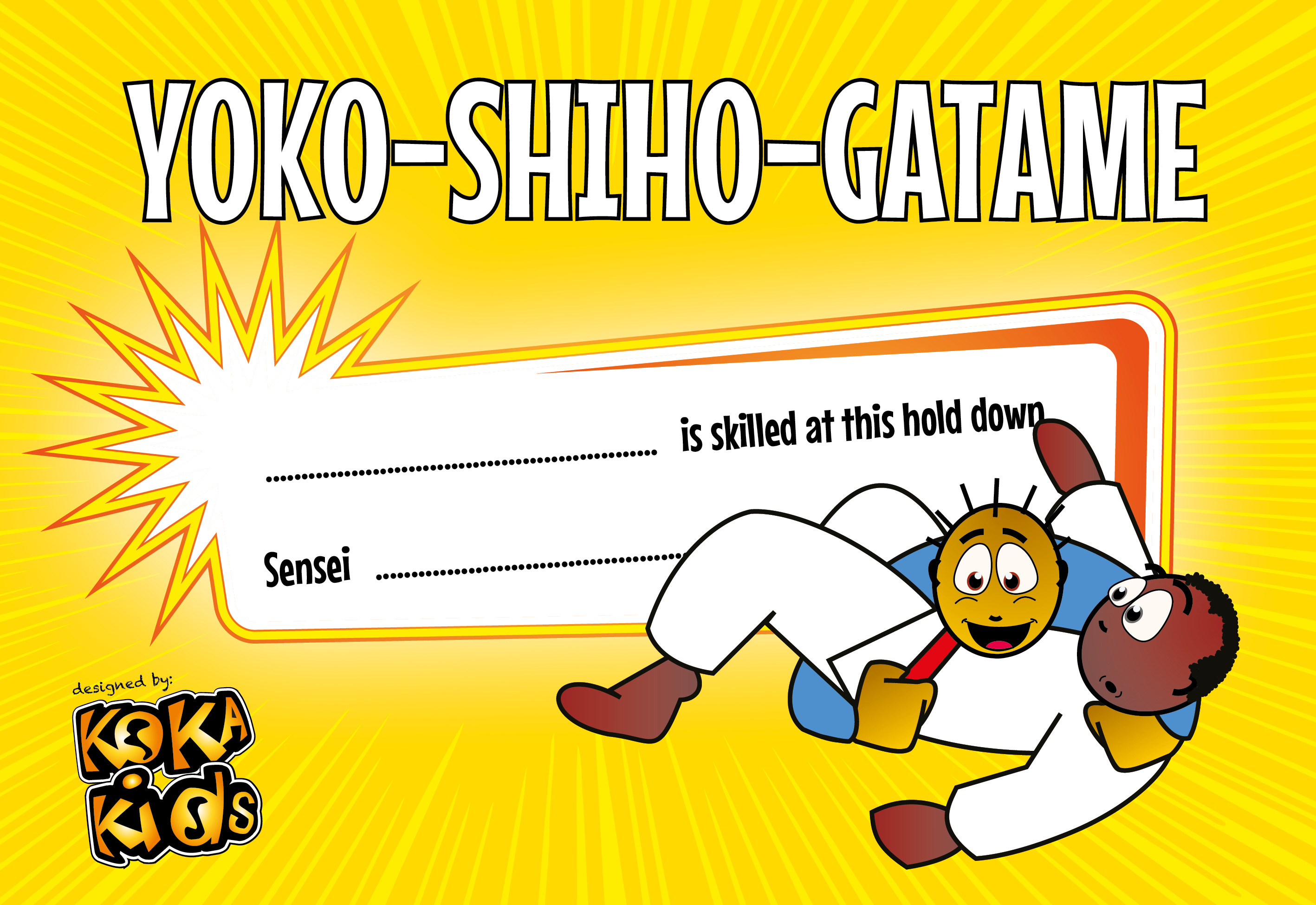 Yoko ShihoGatame by Nicola Fairbrother