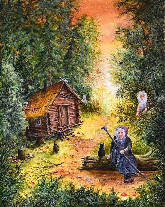 Baba Yaga The Ancient Mother by Swarnali Mukherjee