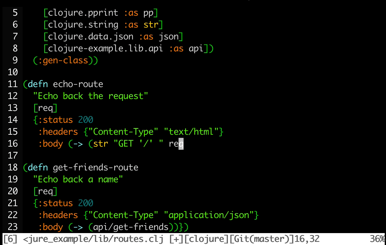 VimTrick Highlight matching bracket by Colin Bartlett
