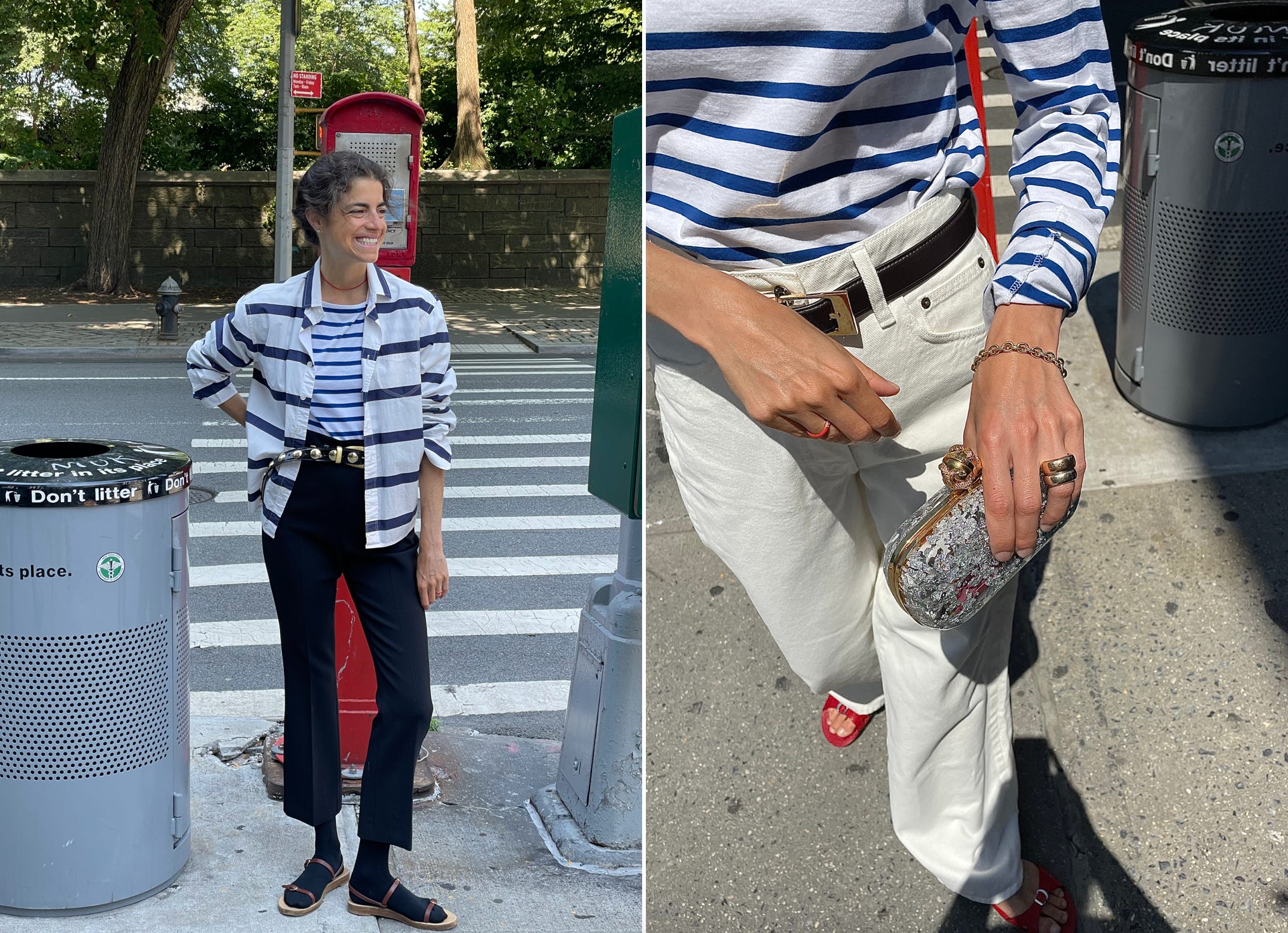Striped shirt men sales