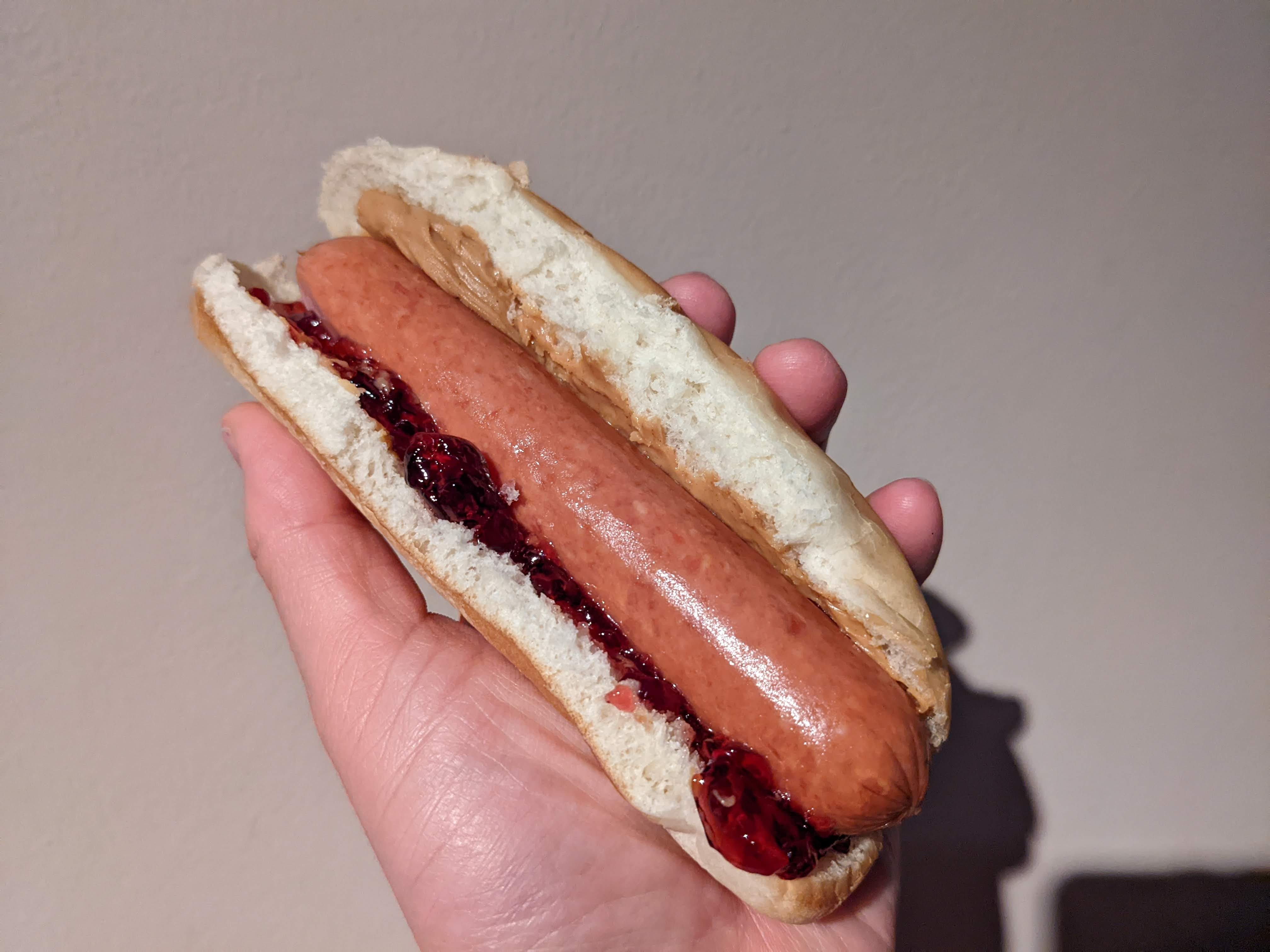 The peanut blooder and jelly sandwich by Dennis Lee