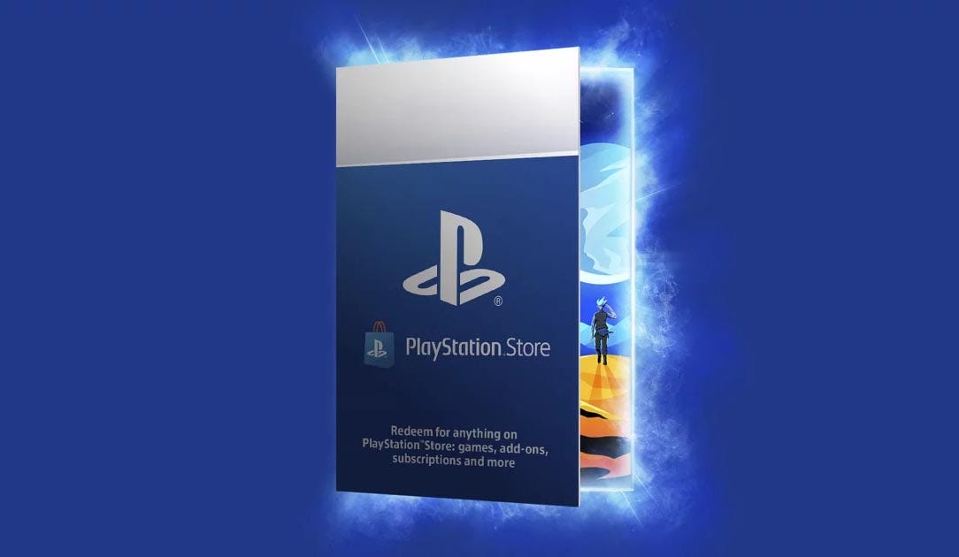 PlayStation Gift Card 15 off PSN online code