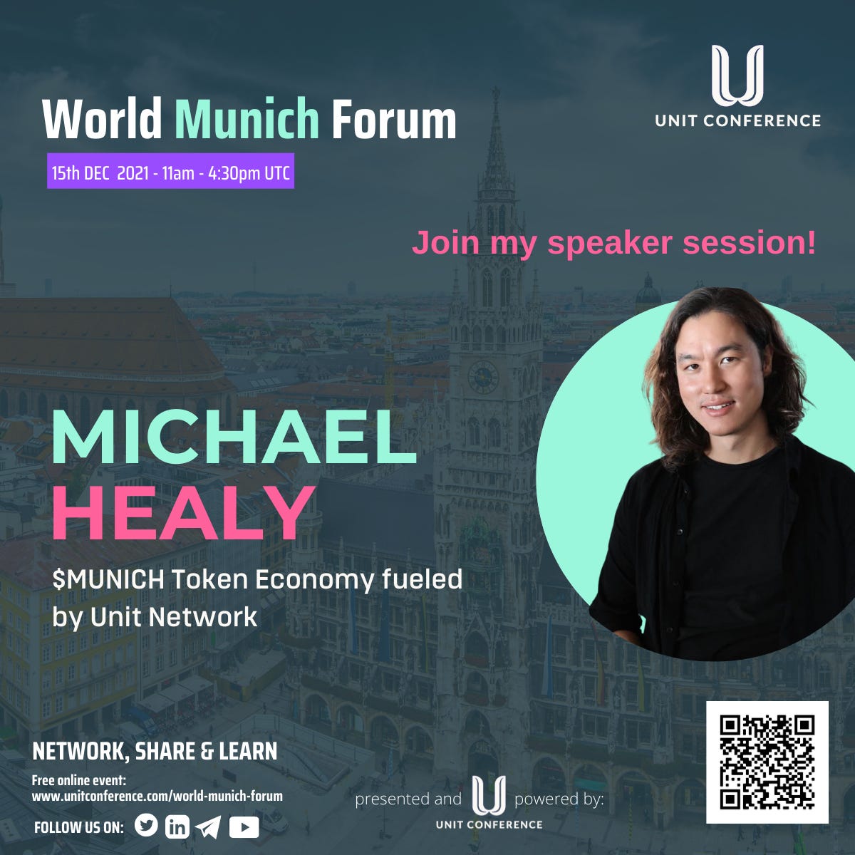 Michael Healy MUNICH Token Economy fueled by Unit Network