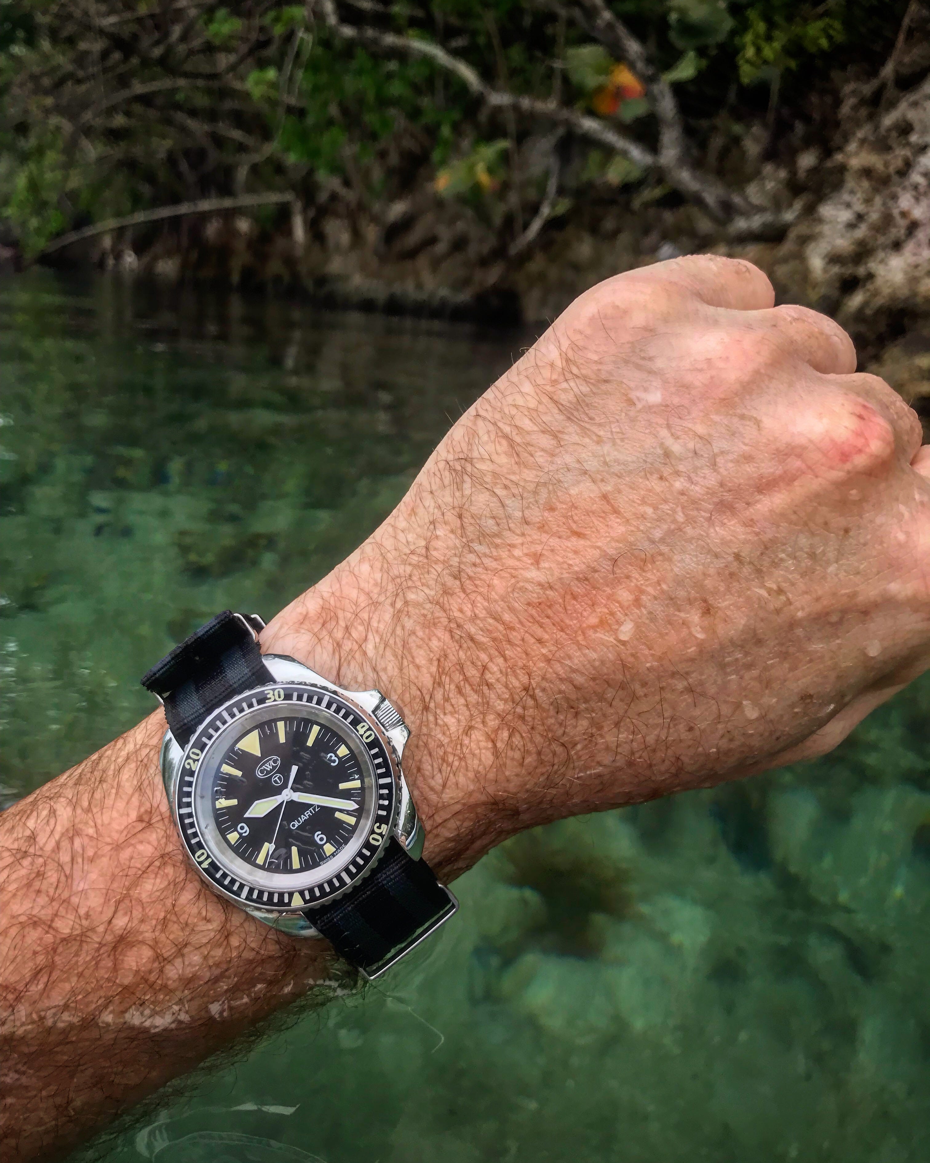 Quartz diver sale