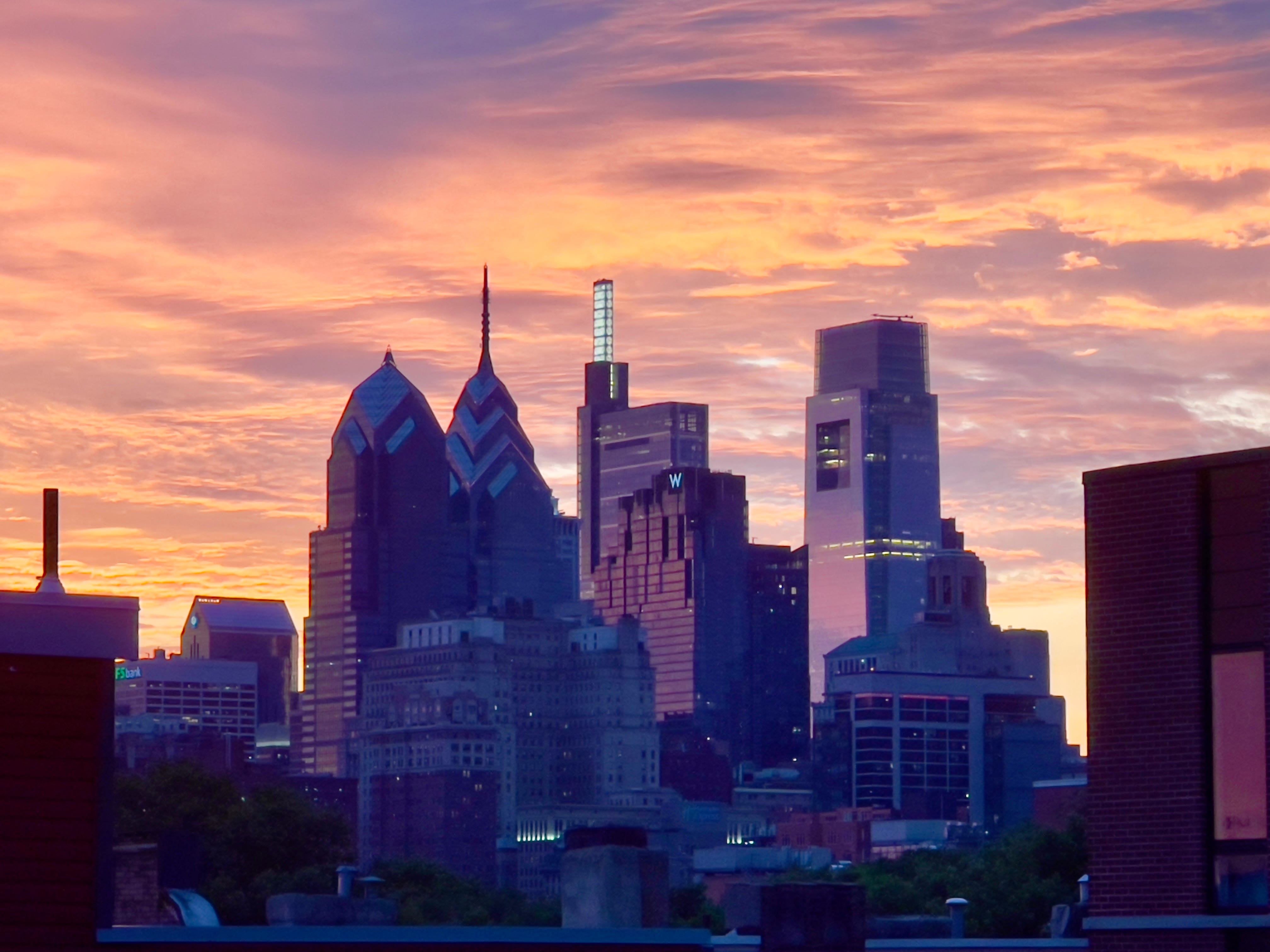 Philly Skyline - by Steven L. Johnson
