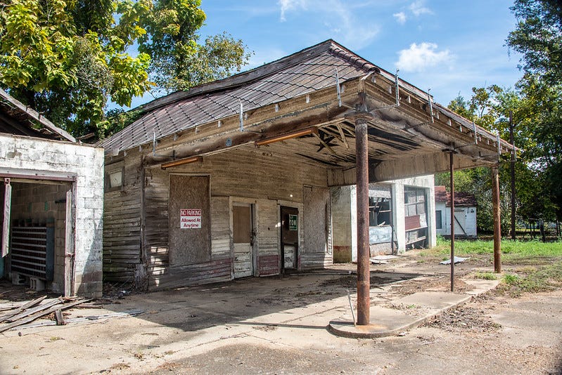 Whither the Gas Station by Justin Quimby