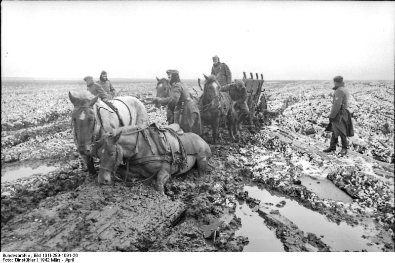 Eastern front remains static by Martin Cherrett