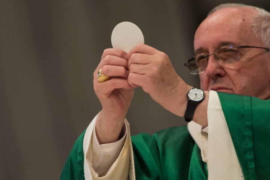 What does Pope Francis say in his new apostolic letter on the liturgy?