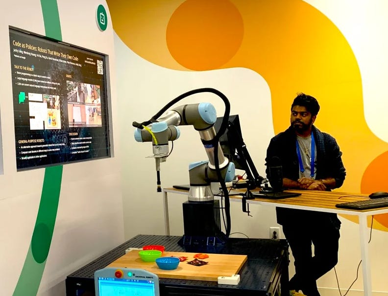 Google Robots That Write Their Own Code
