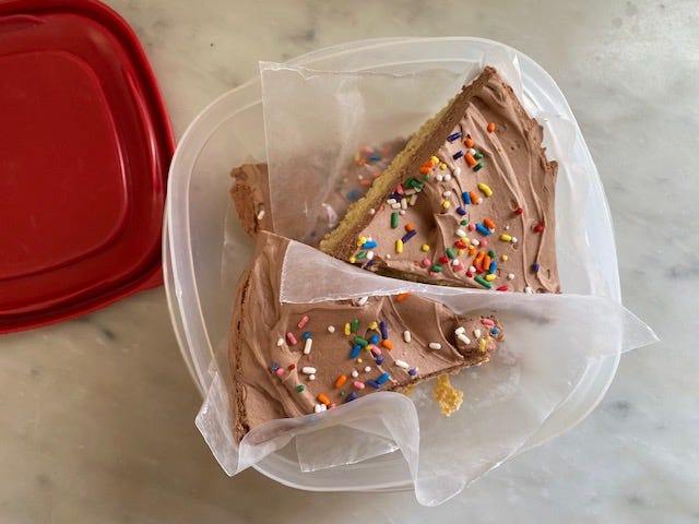 How to Freeze Frosted Cakes - by Jennie