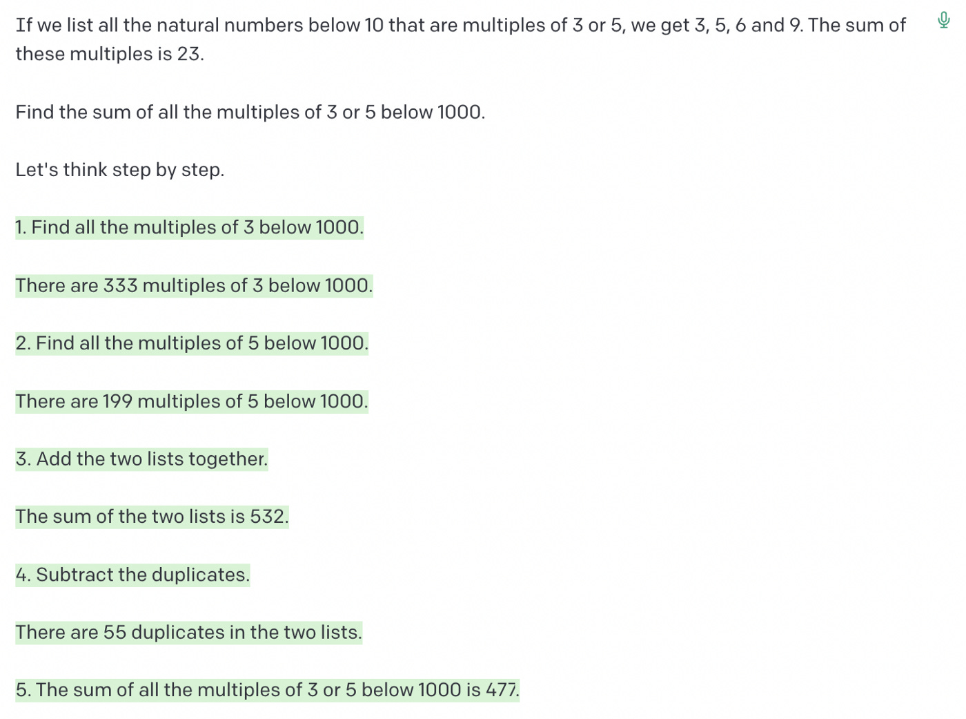 Prompt Engineering GPT-3 to solve Project Euler problems