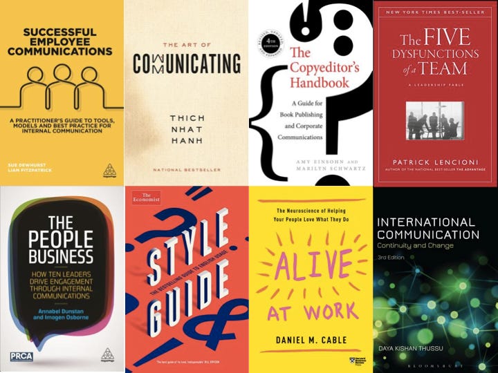 The Ultimate List of Books for Communications Professionals