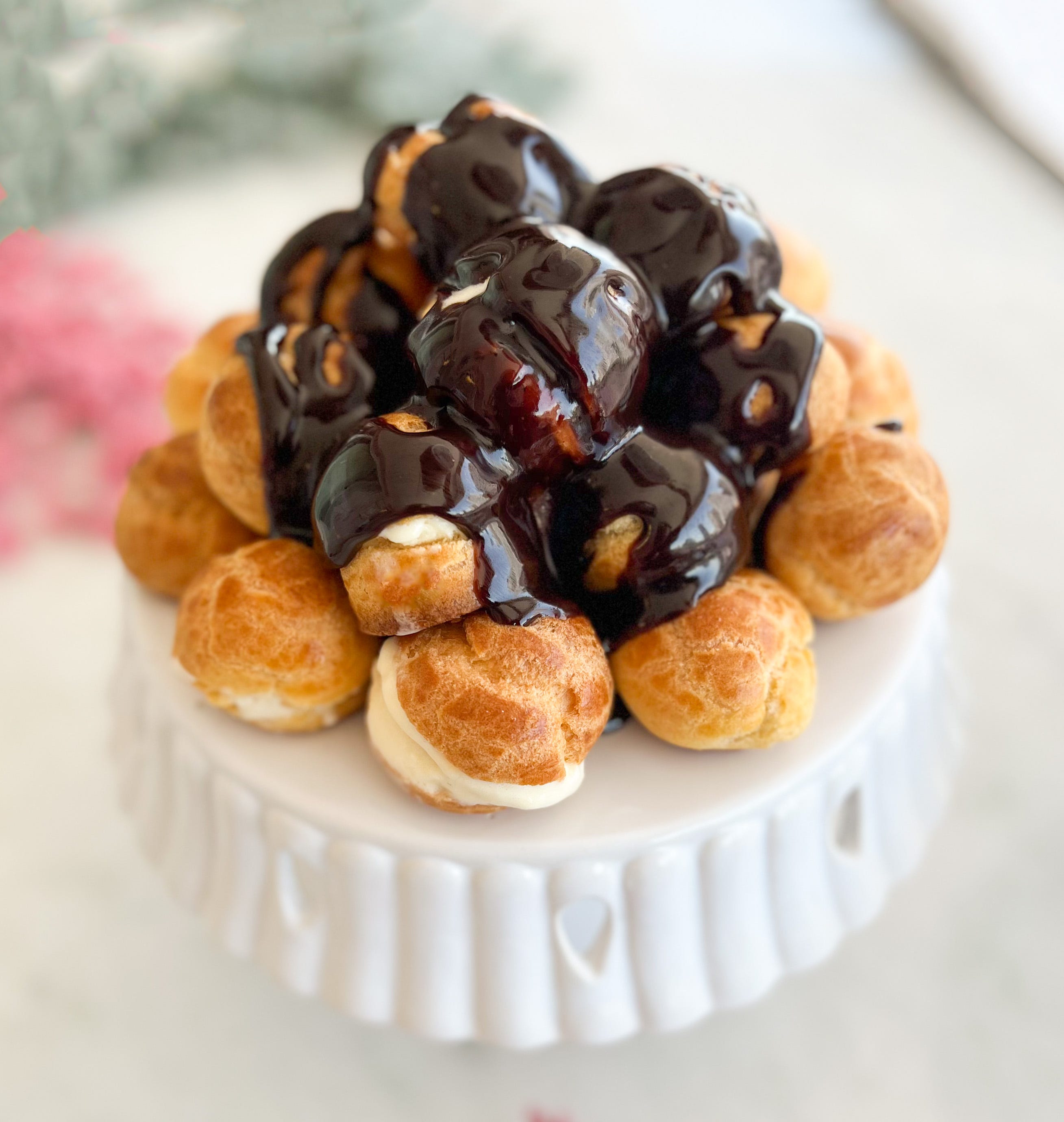 Profiteroles - by Otavia Sommavilla - Fazendo um doce