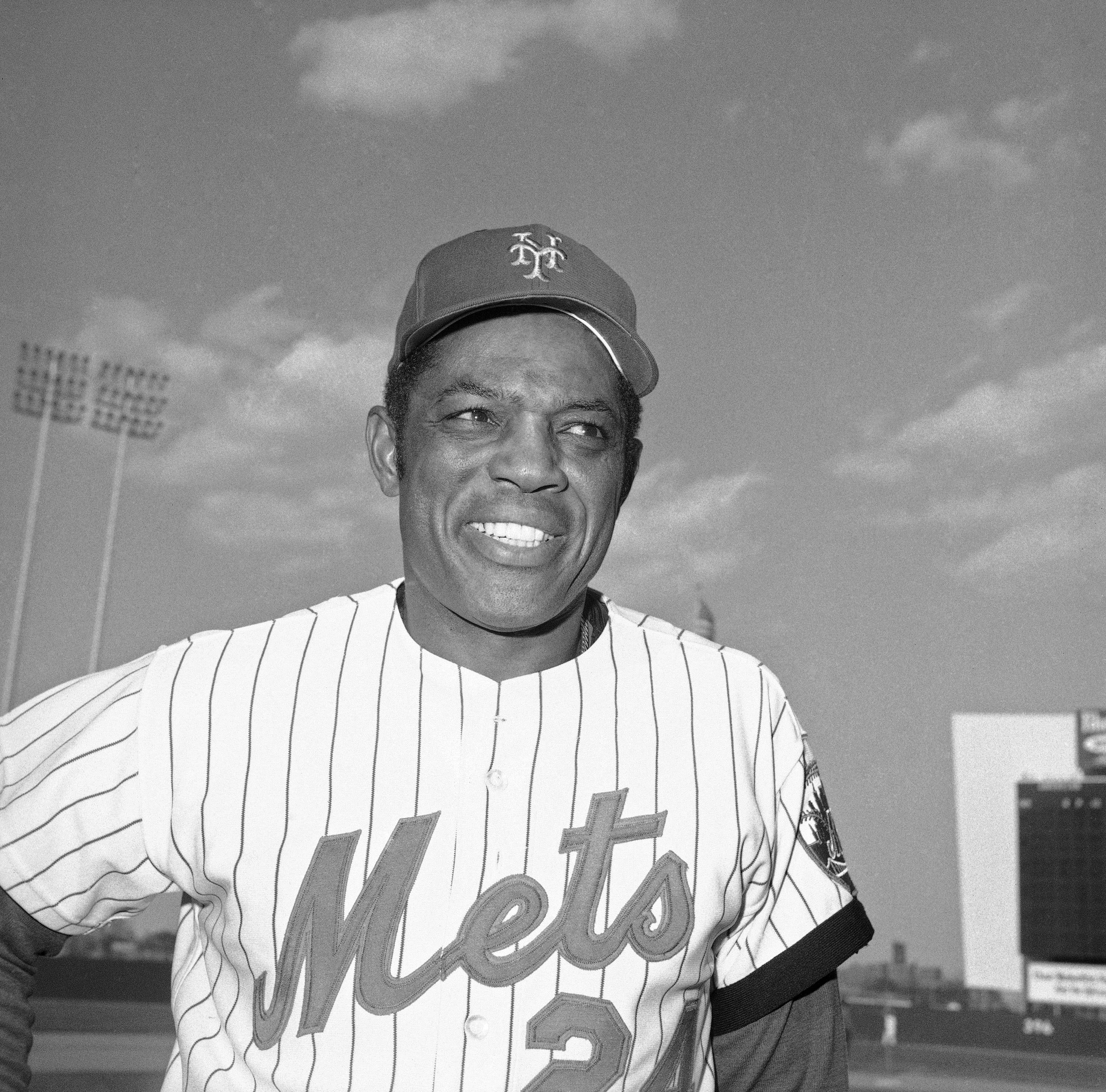 Willie mays shop mets jersey