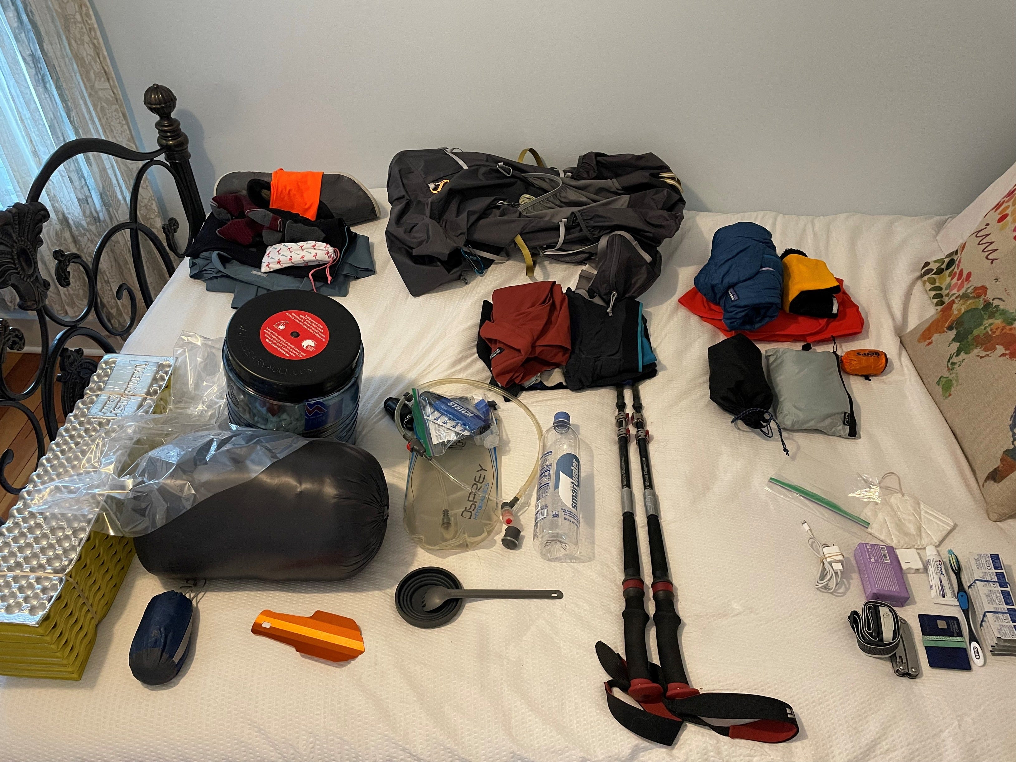 John muir trail hotsell ultralight gear list