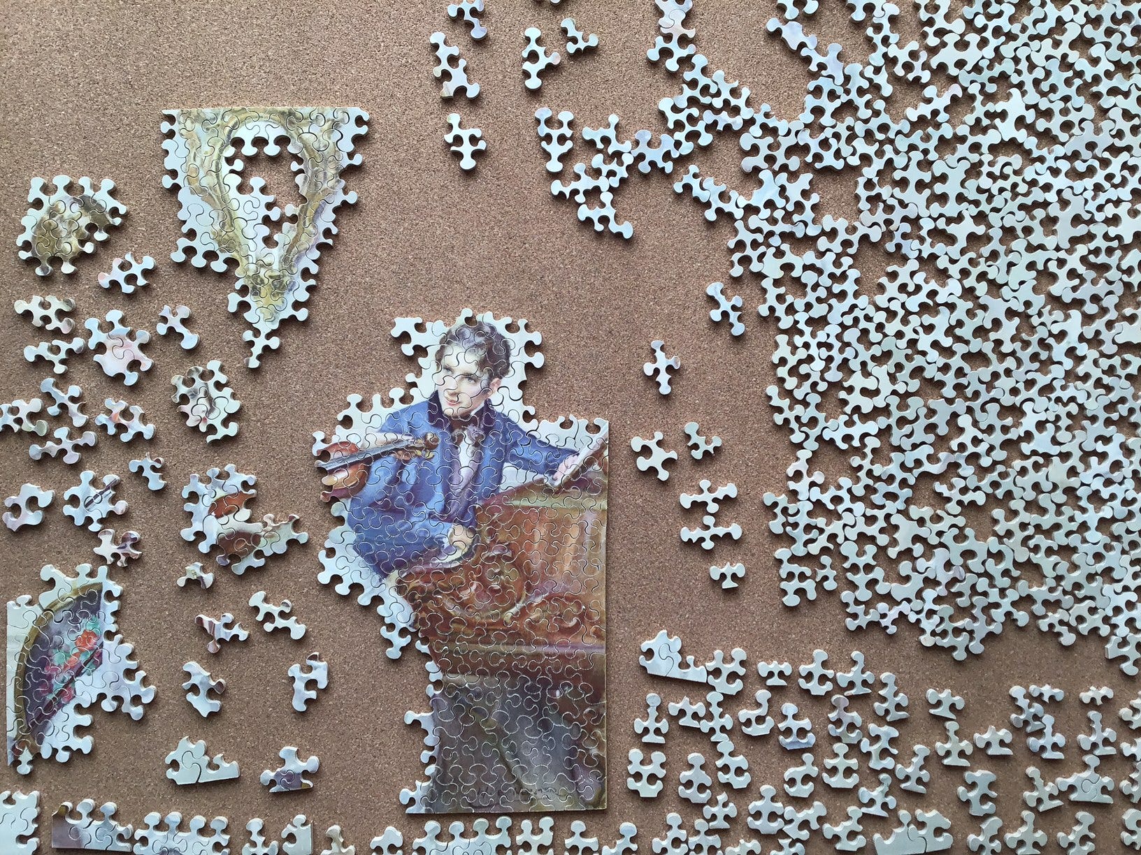 Jigsaw puzzle history and two vintage puzzles