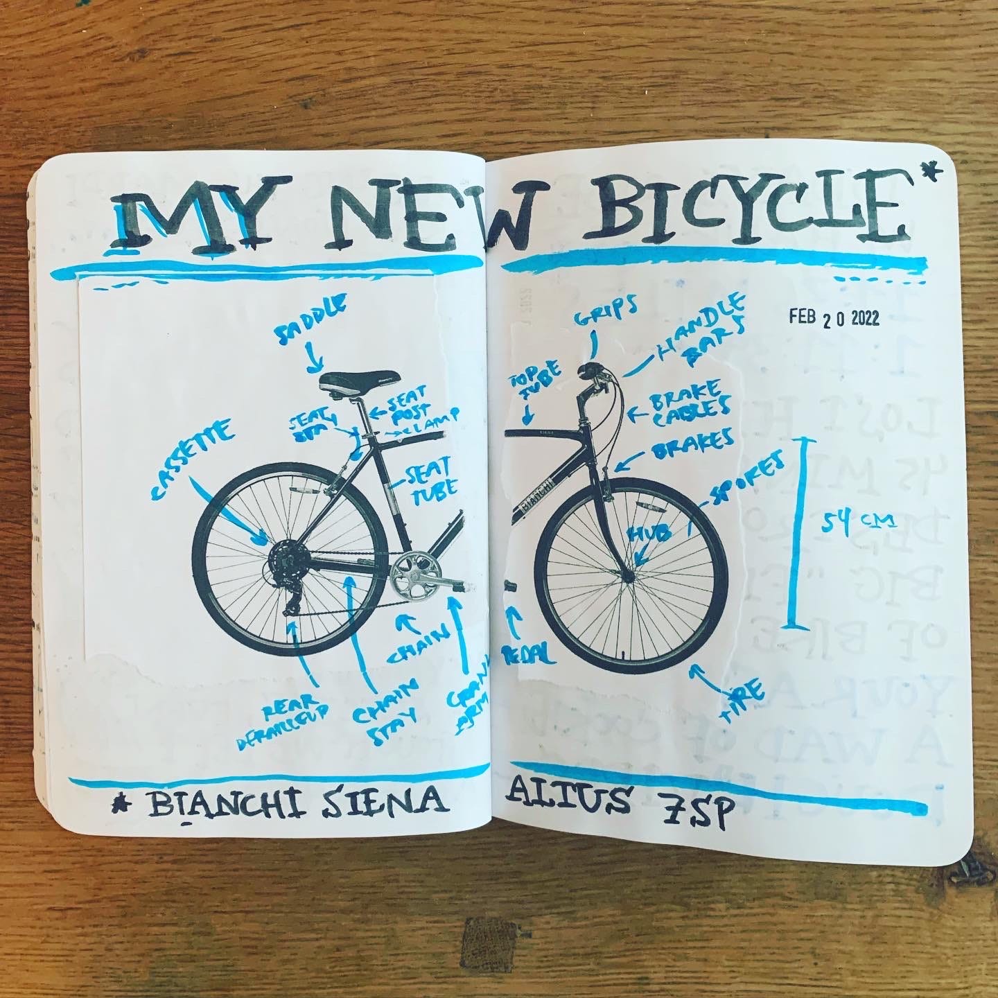 My new sales bicycle