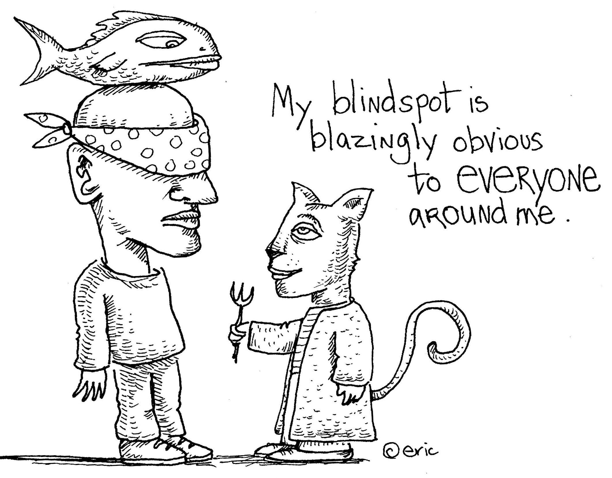 Blind Spots By Modern Bronze Daily Reflections