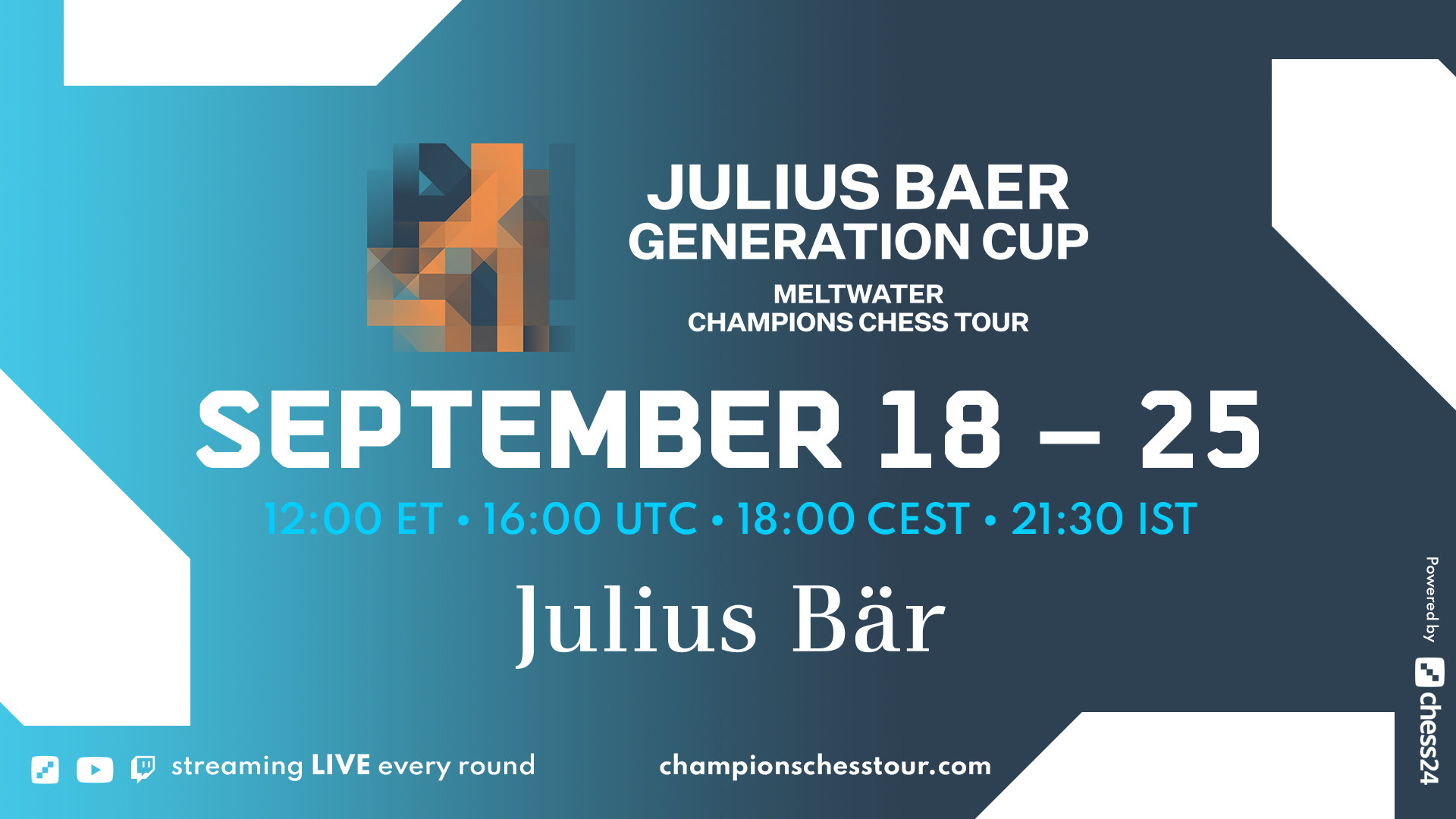 Announcing the Julius Baer Generation Cup by Adam Raoof