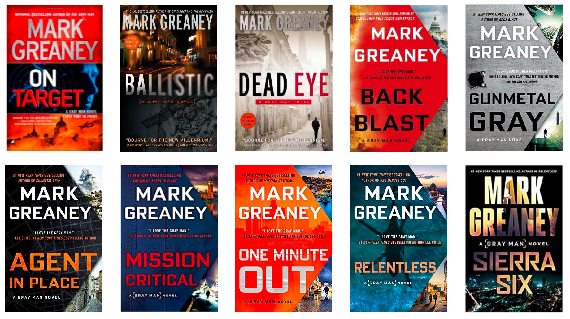 Series Review The Gray Man Series(211) Mark Greaney