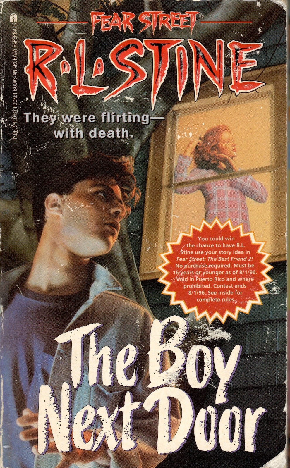Rereading My Childhood Fear Street The Boy Next Door by R. L. Stine