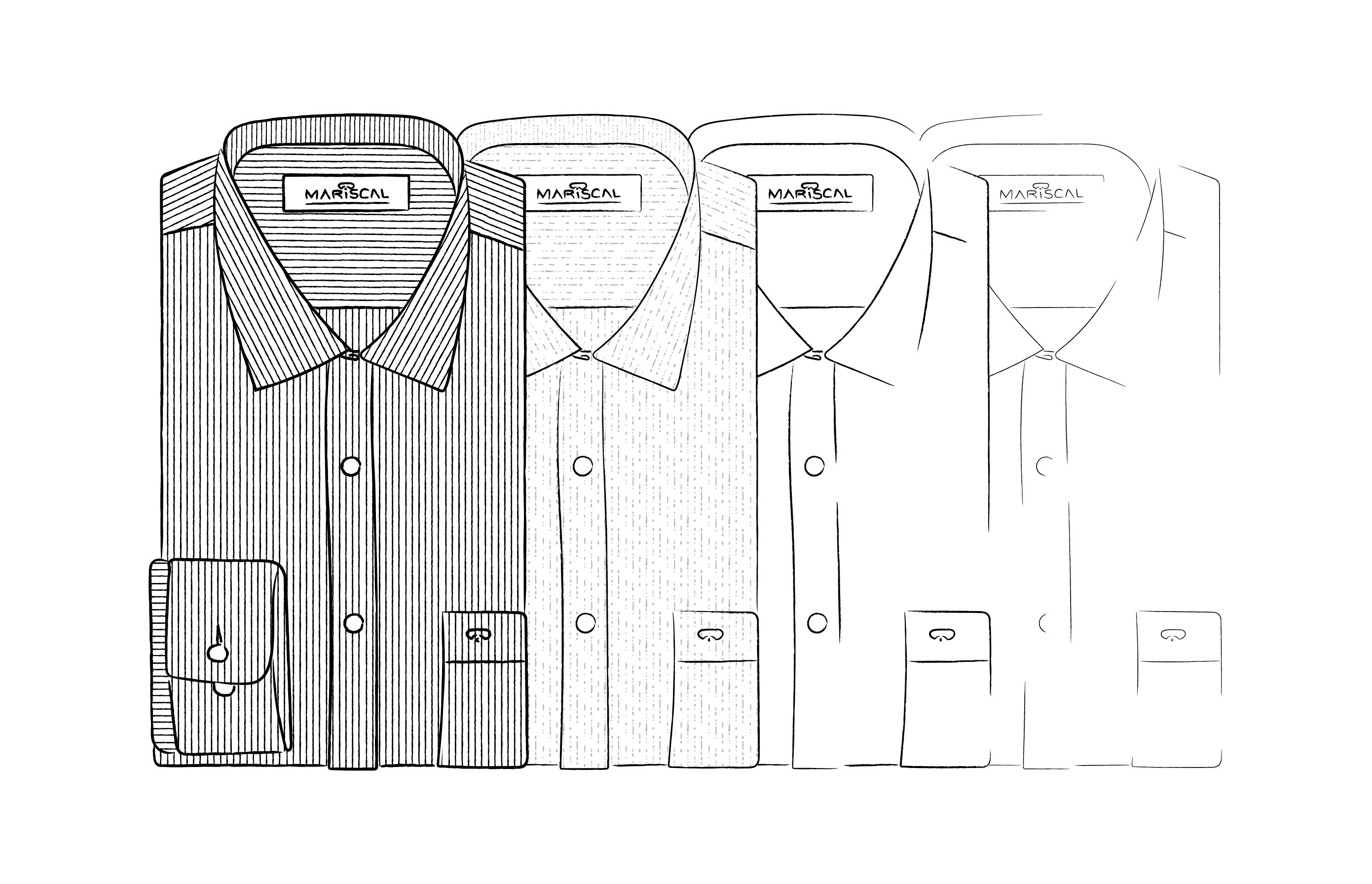 Mariscal qu opciones tiene la marca regia de camisas