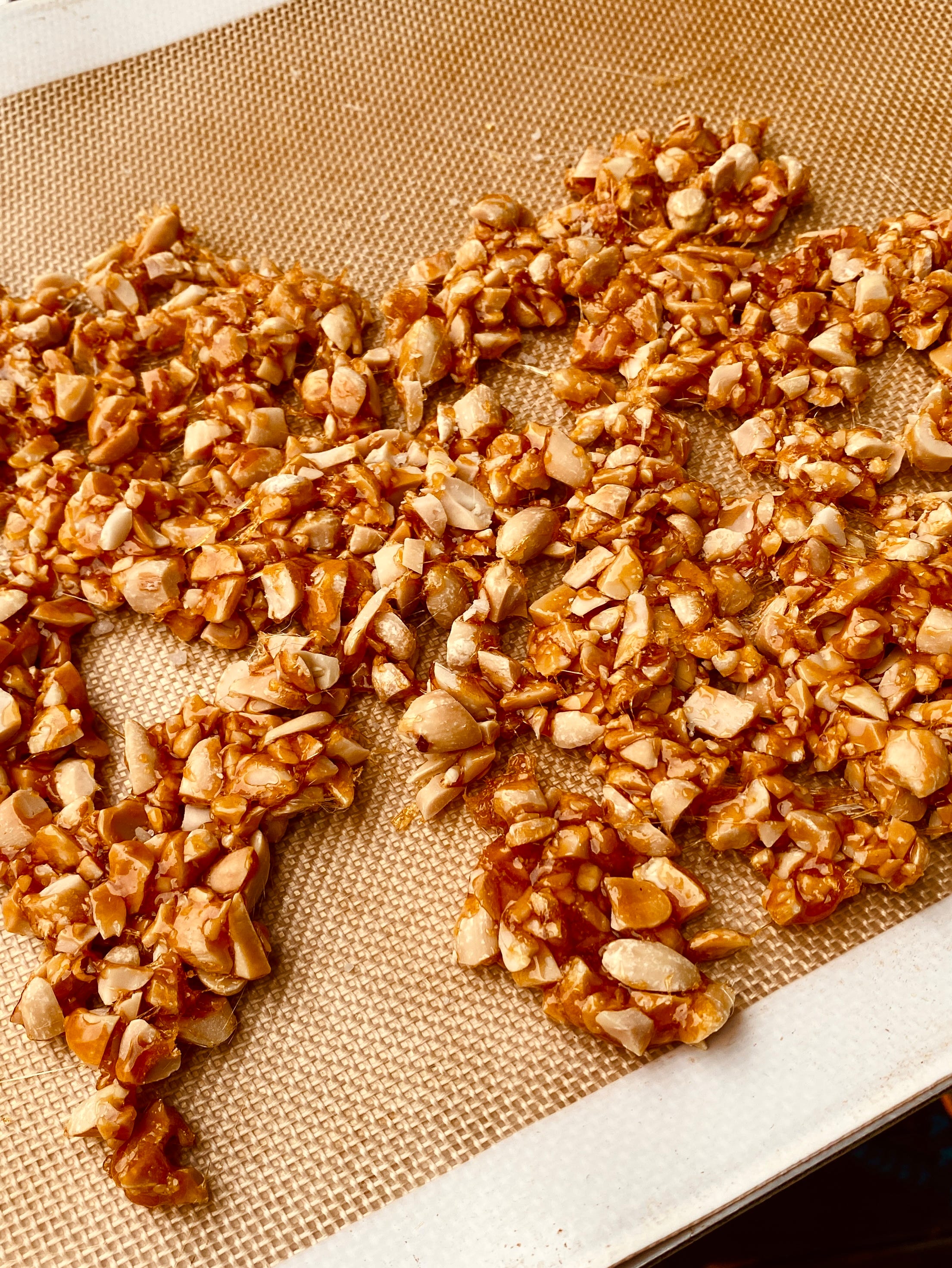 Chocolate Chip Cookies with Peanut Brittle