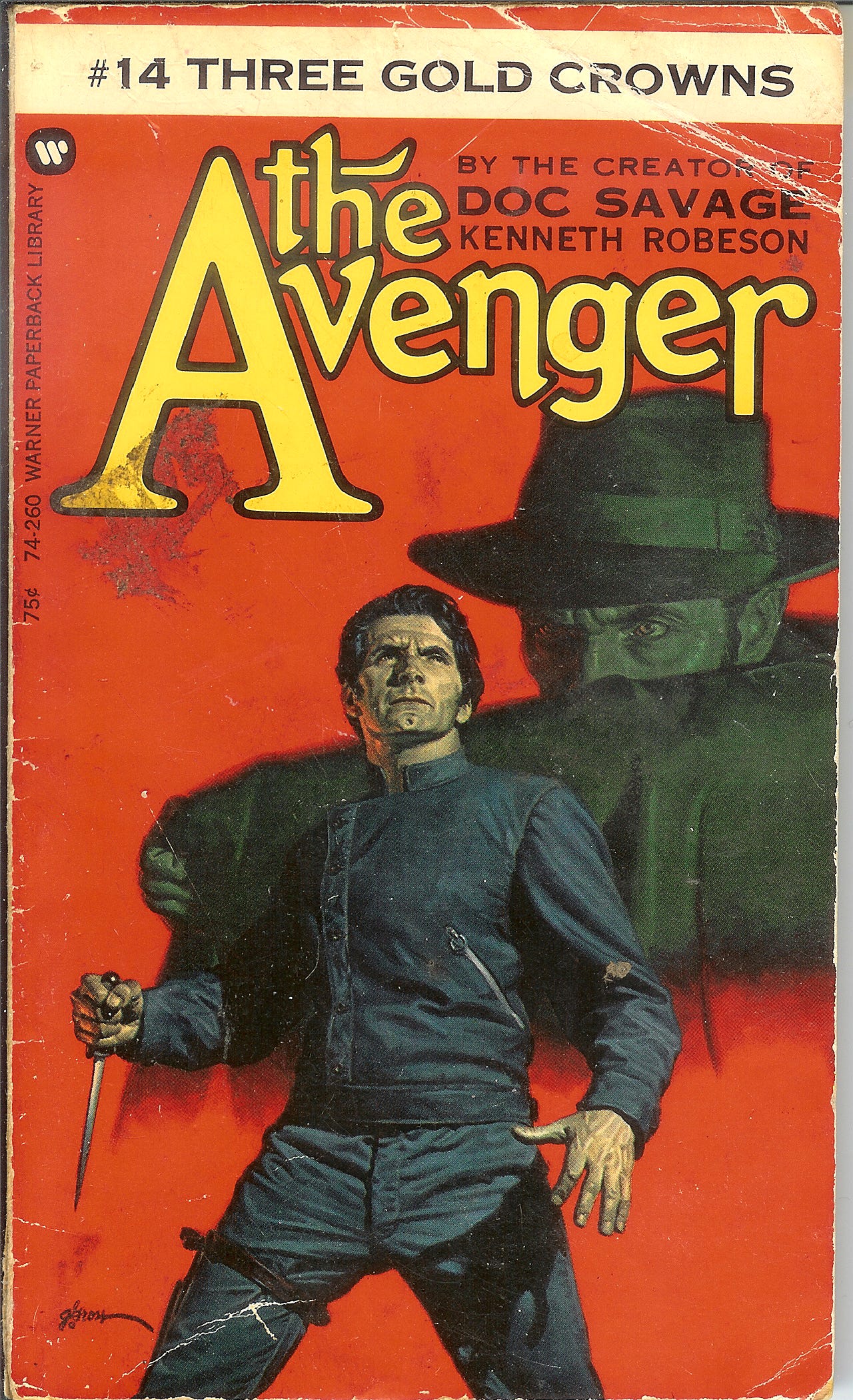 Gray Grimness The Avenger and Justice, Inc. by Arbogast