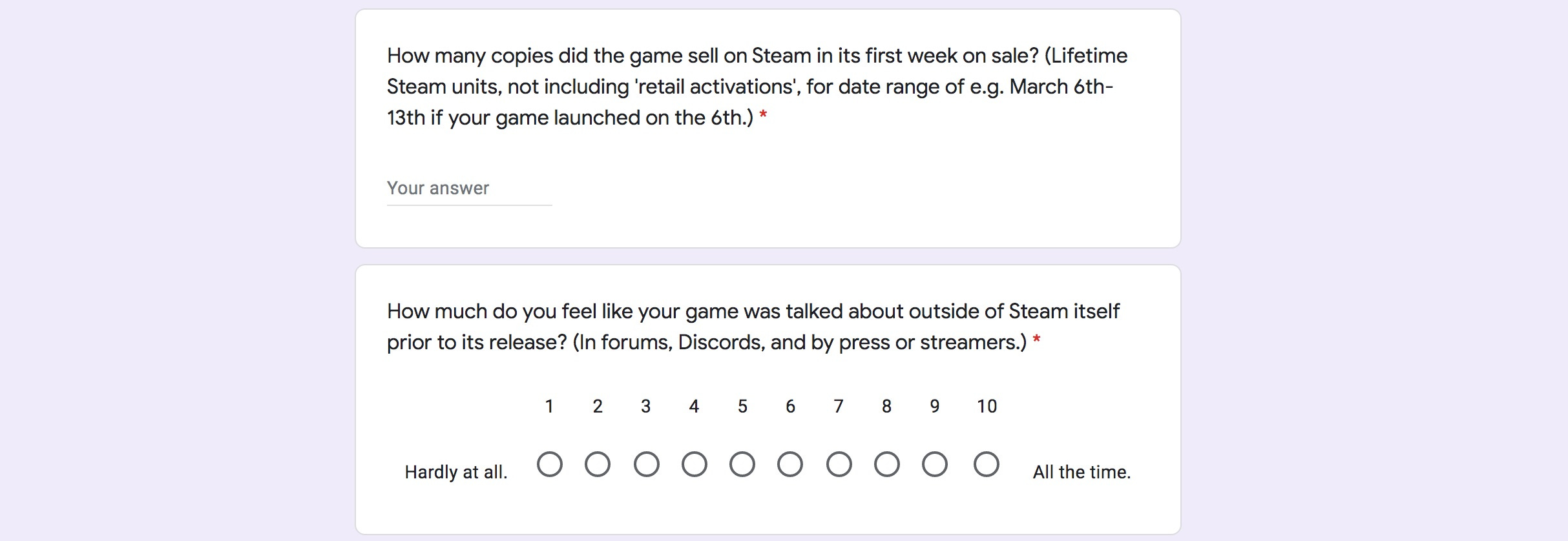Steam the new 'wishlists to first week sales' expectations