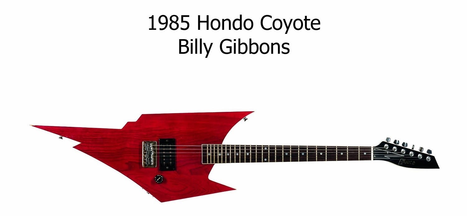 Billy Gibbons Coyote – Guitar Gavel
