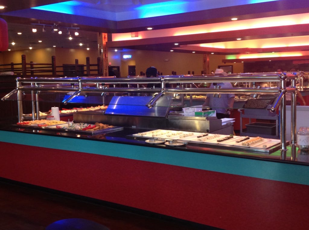 Asian buffet outlet