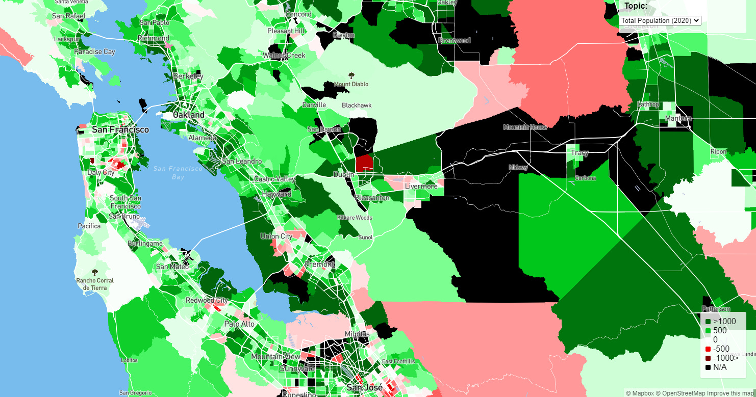 2020 Census Speculating The Bay Area’s Demographic Future