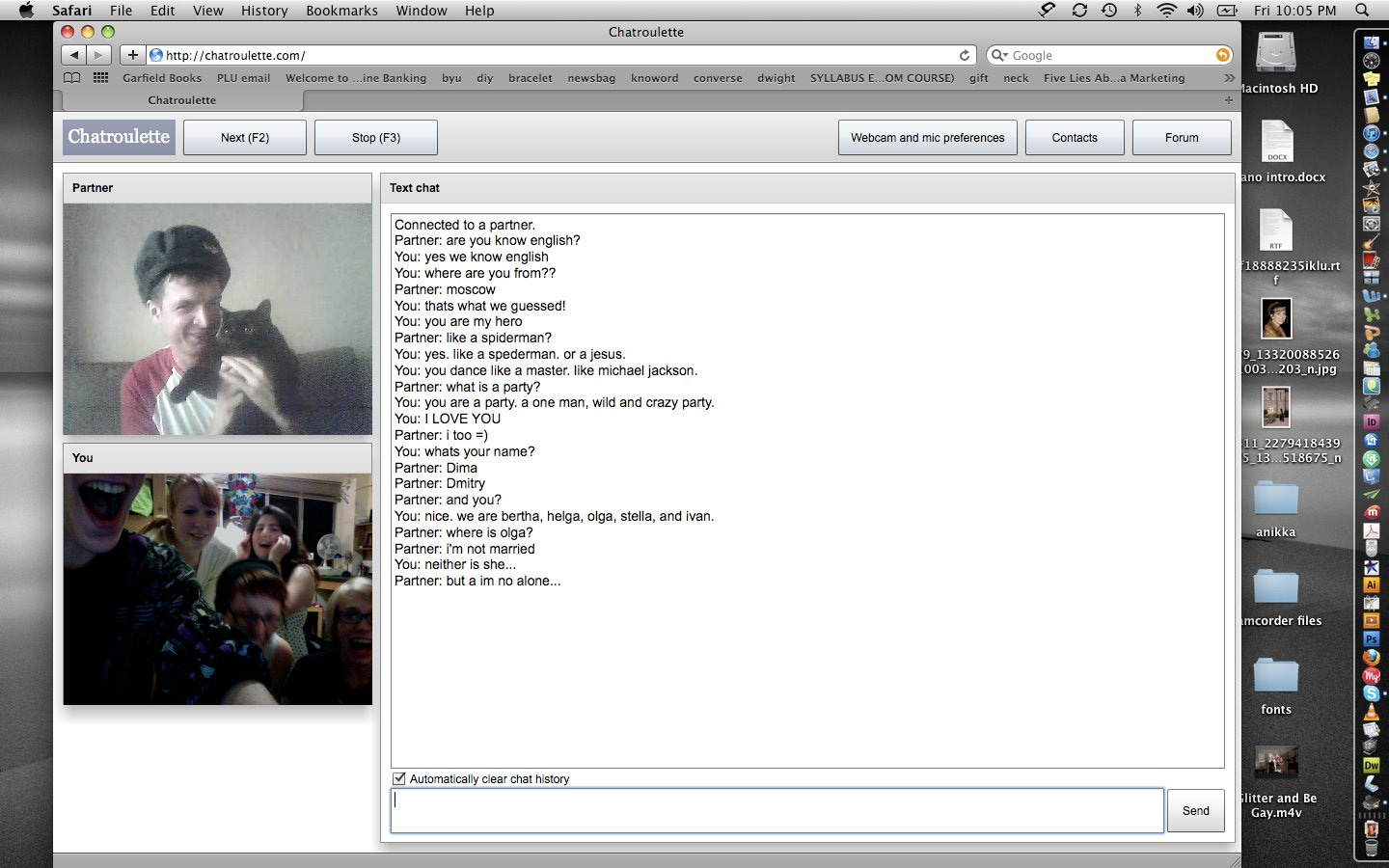 Cam roulette online 18