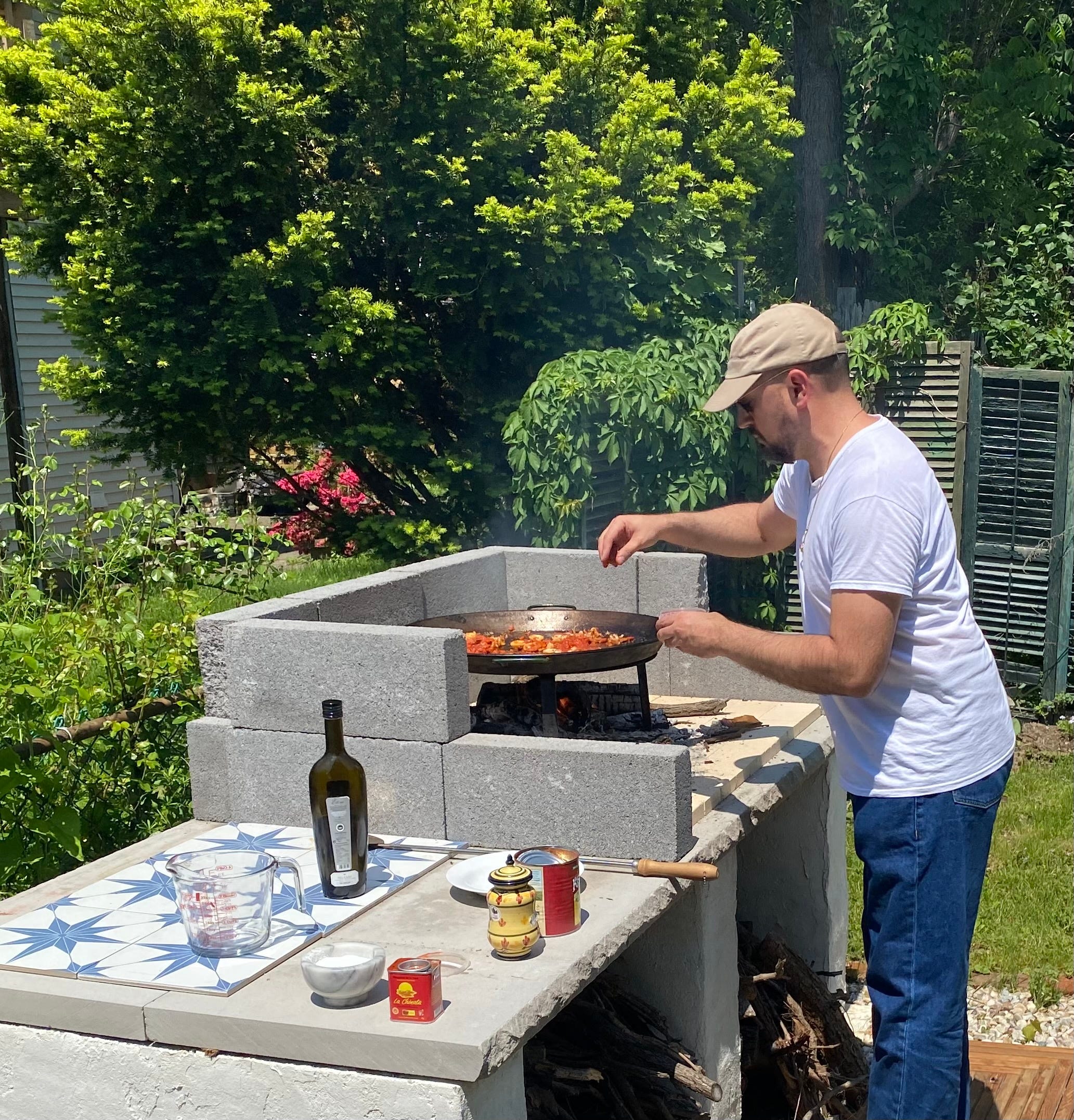 How To Build a WoodFire Grill by Mike Diago