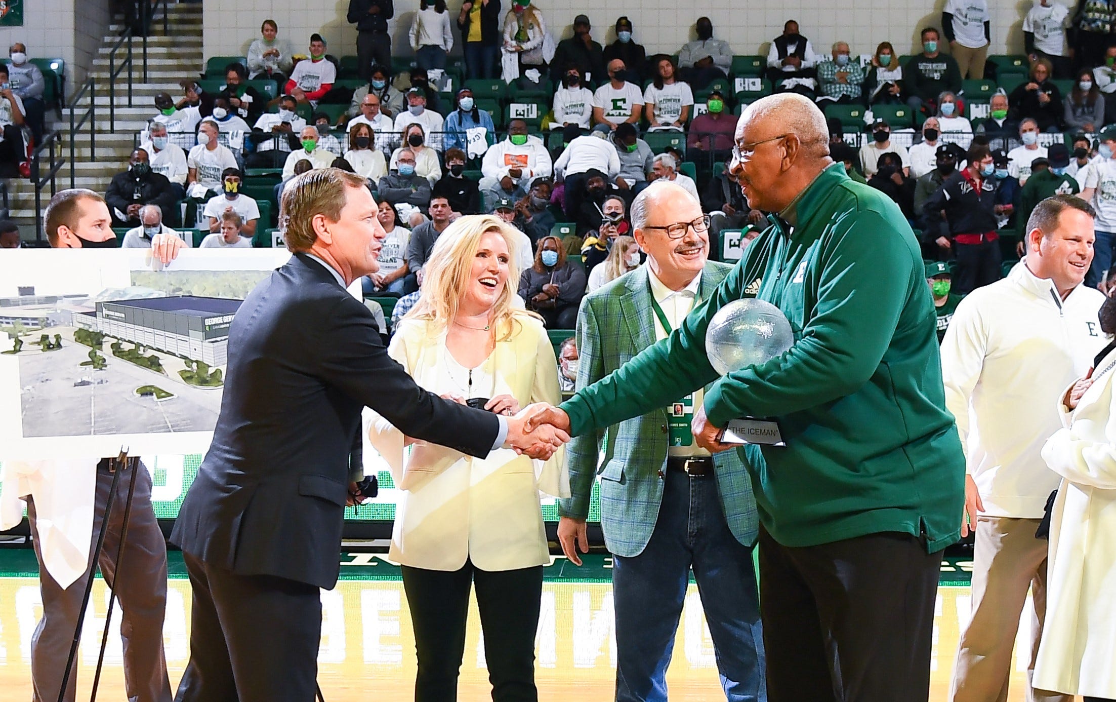 EMU Convocation Center changes name to Gervin GameAbove Center