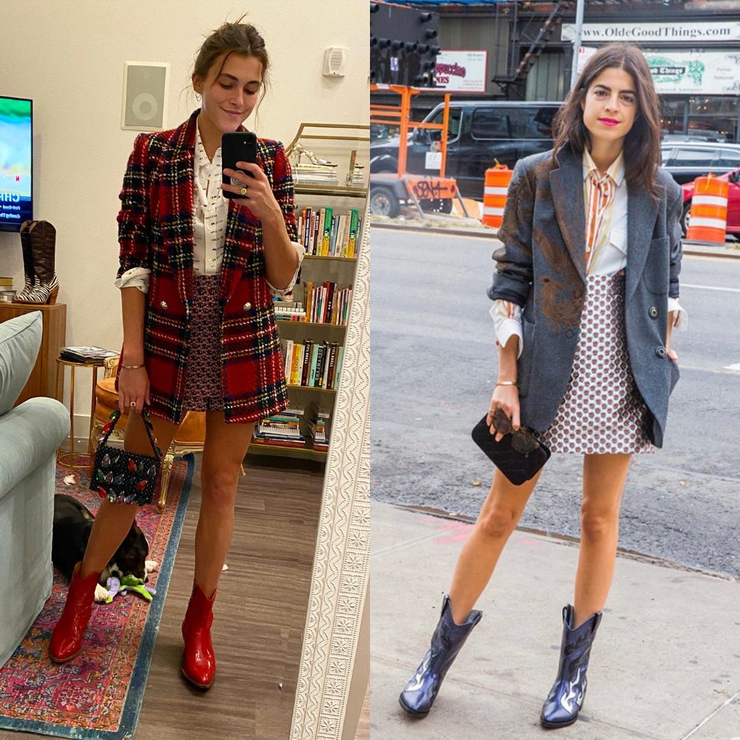 Man repeller cowboy boots discount