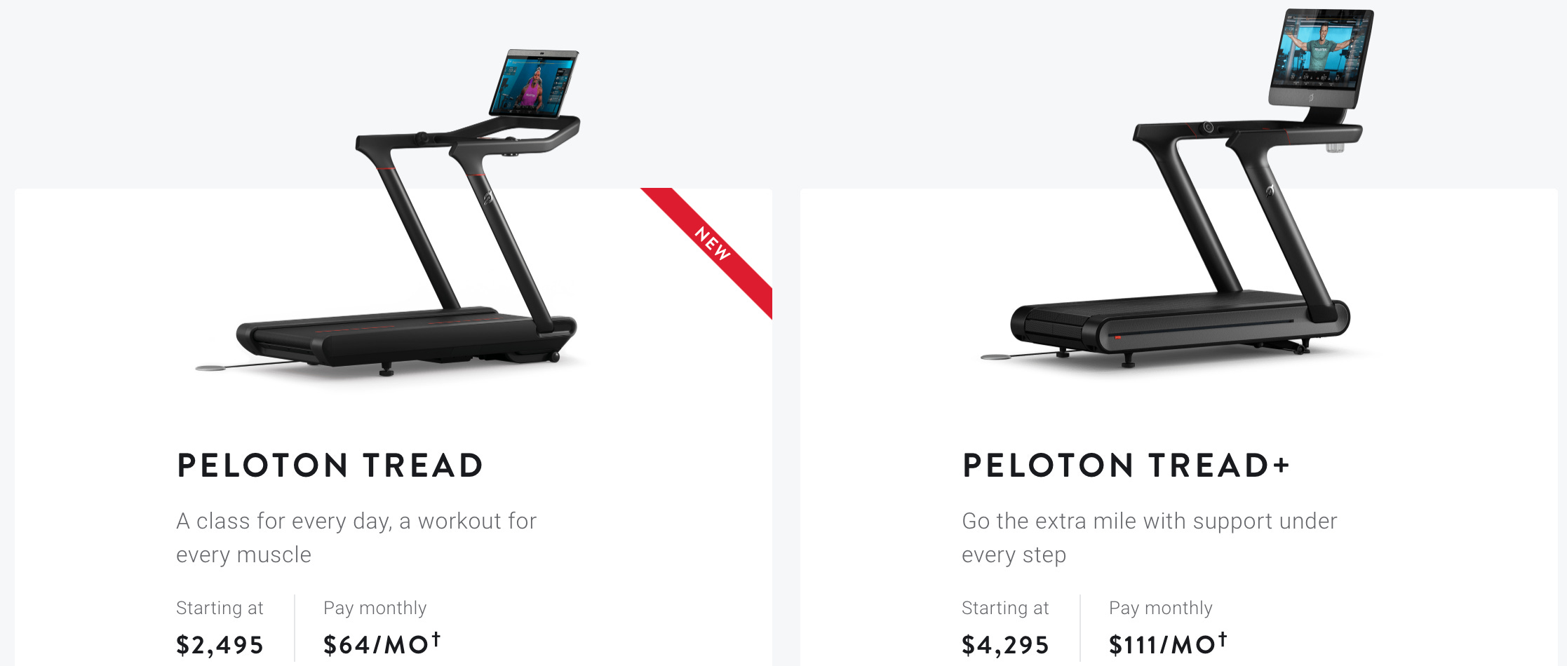 Peloton best sale tread subscription