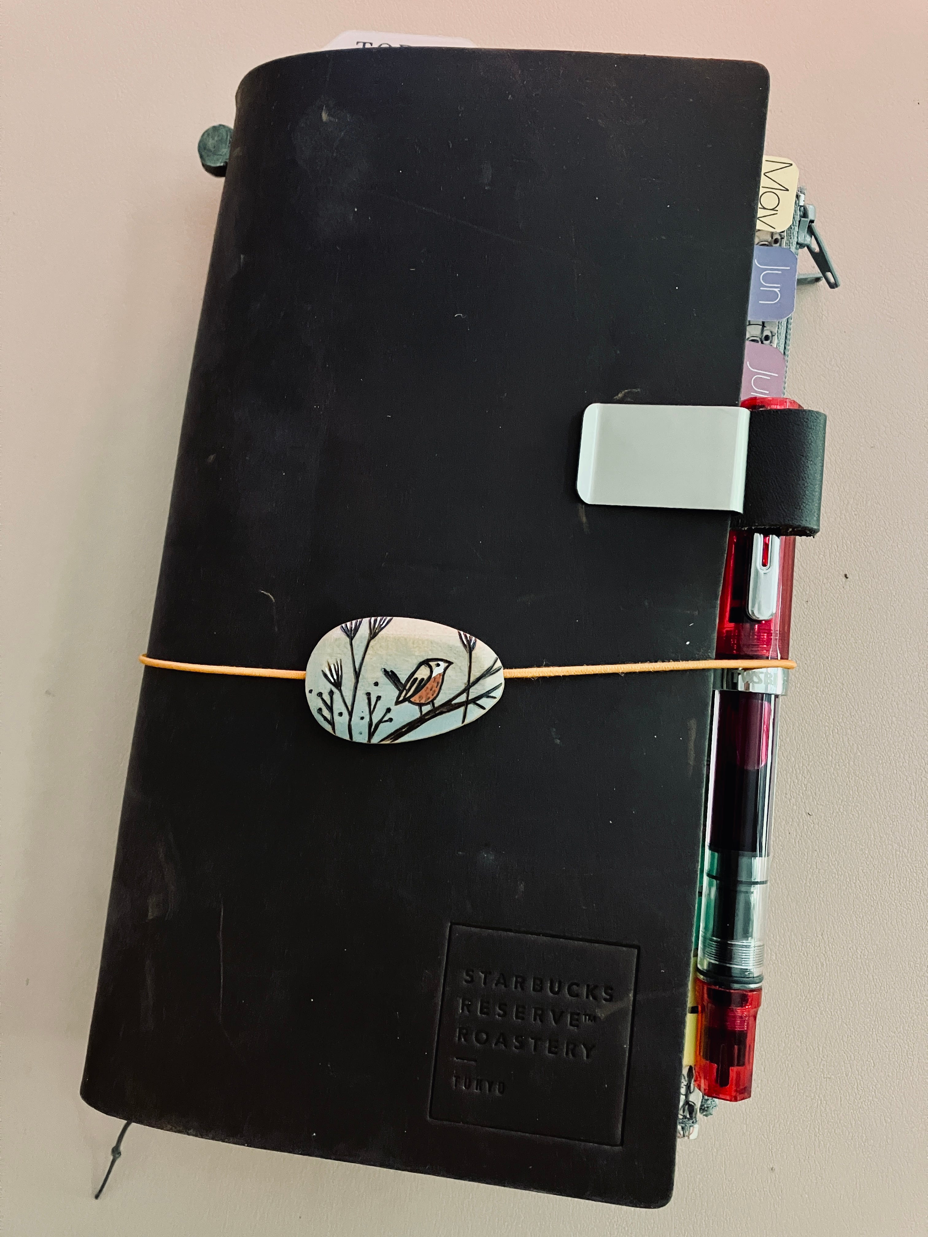 Lessons in Treating Notebook Cover Leather - by Opal
